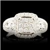 14K Gold 0.84ctw Diamond Ring