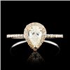 14K Gold 0.76ctw Diamond Ring