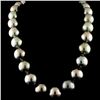 14K Gold 14-16MM Tahitian South Sea Pearl Necklace