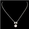 14K Gold 0.33ctw Diamond Pendant