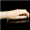 Image 3 : 14K Gold 0.33ctw Diamond Bracelet