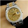 Image 4 : Rolex DateJust 116233 18K YG/SS Diamond 36MM Watch