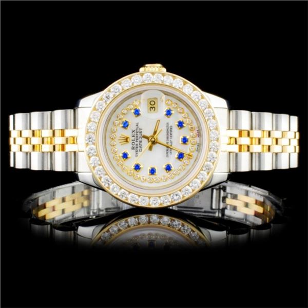 Rolex DateJust Diamond Ladies Watch