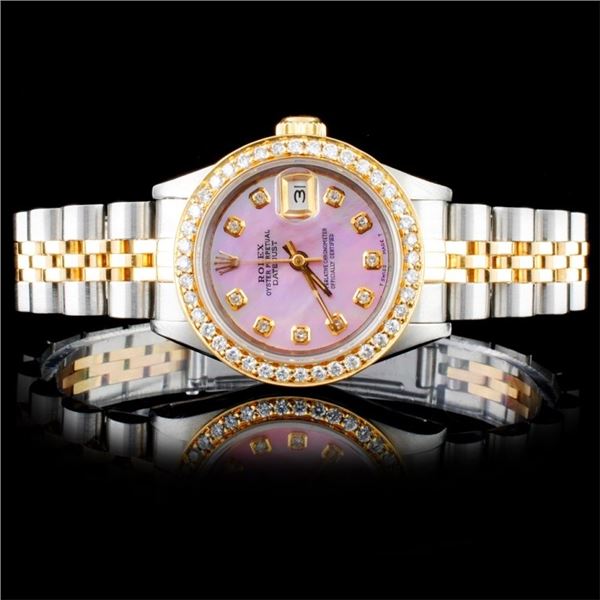 Rolex DateJust Diamond Ladies Watch