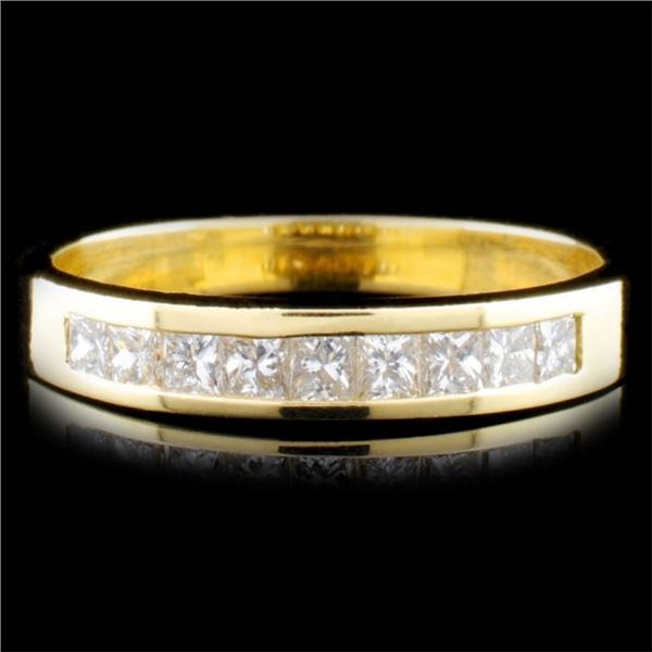 14K Gold 0.58ctw Diamond Ring