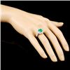 Image 3 : 18K Gold 1.99ct Emerald & 0.75ctw Diamond Ring