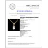 Image 4 : 14K Gold 0.26ctw Diamond Pendant