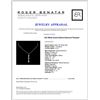 Image 3 : 14K White Gold 0.85ctw Diamond Pendant