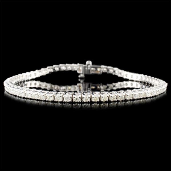 14K Gold 3.00ctw Diamond Bracelet