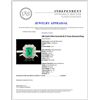 Image 5 : 18K Gold 0.94ct Emerald & 0.71ctw Diamond Ring