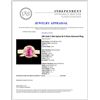 Image 5 : 18K Gold 2.29ct Spinel & 0.76ctw Diamond Ring