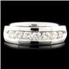 Image 1 : 14K Gold 0.58ctw Diamond Ring