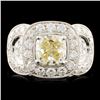 18K Gold 3.43ctw Diamond Ring