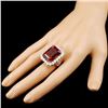 Image 4 : 18K Gold 30.54ct Tourmaline & 3.73ctw Diamond Ring