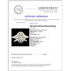 Image 5 : 14K Gold 0.87ctw Diamond Ring