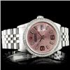 Image 2 : Rolex SS 36MM DateJust Diamond Wristwatch