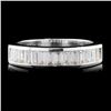 14K White Gold 1.00ctw Diamond Ring