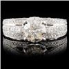 Image 1 : 18K White Gold 2.65ctw Diamond Ring