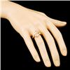 Image 3 : 14K Gold 0.18ctw Diamond Ring