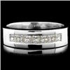 Image 1 : 14K Gold 0.78ctw Diamond Ring