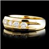 Image 2 : 14K Gold 0.92ctw Diamond Ring