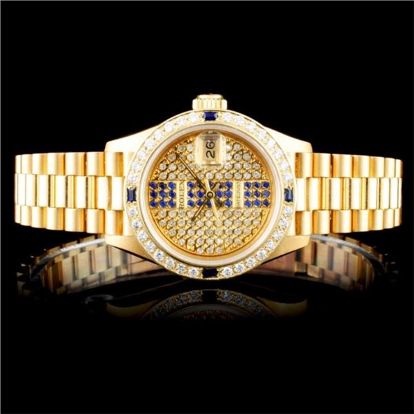 Rolex Presidential Diamond Ladies Watch