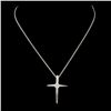 Image 2 : 14K Gold 0.15ctw Diamond Pendant