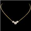 Image 2 : 14K Gold 0.50ctw Diamond Necklace