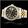 Image 2 : Rolex DateJust 1.50ctw Diamond 36MM Wristwatch