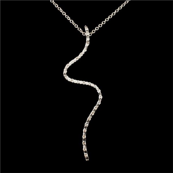 14K Gold 0.21ctw Diamond Pendant