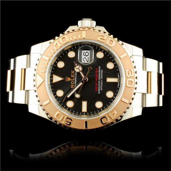 Rolex Yacht-Master Everose & Stainless Steel Watch