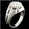 Image 2 : 14K Gold 1.30ctw Diamond Ring