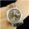 Image 10 : Rolex DateJust 1.50ctw Diamond 36MM Wristwatch