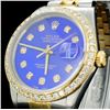 Image 2 : Rolex YG/SS DateJust Diamond 36MM Watch