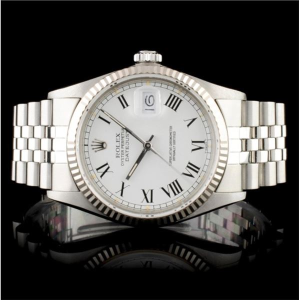 Rolex DateJust 18K & Stainless Steel Watch