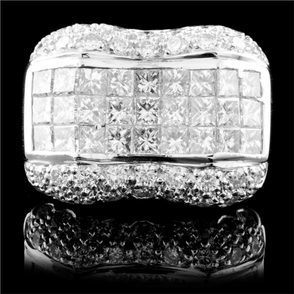 18K Gold 2.56ctw Diamond Ring