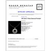 Image 3 : 14K Gold 3.15ctw Diamond Pendant