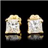 Image 1 : 14K Gold 0.62ctw Diamond Earrings