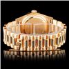 Image 4 : Rolex 18K YG Day-Date Diamond Wristwatch