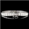 Image 2 : 14K Gold 5.00ctw Diamond Bracelet