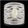 Image 1 : 14K Gold 2.58ctw Diamond Ring