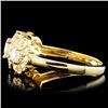 Image 4 : 14K Gold 1.60ctw Diamond Ring