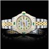 Image 1 : Rolex YG/SS DateJust Diamond Ladies Watch