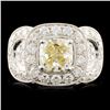 Image 1 : 18K Gold 3.43ctw Diamond Ring