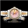 Image 1 : Rolex YG/SS DateJust 2.00ct Diamond Ladies Wristwa
