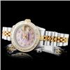 Image 2 : Rolex YG/SS DateJust 2.00ct Diamond Ladies Wristwa