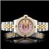 Image 1 : Rolex YG/SS DateJust Diamond Ladies Wristwa