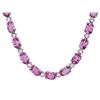 Image 2 : `14k Gold 25.00ct Sapphire & 1.35ct Diamond Neckla