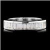 Image 1 : 14K White Gold 1.00ctw Diamond Ring