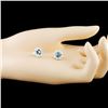 Image 3 : 18K Gold 1.67ctw Diamond Earrings